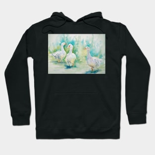 Three Geese Hoodie